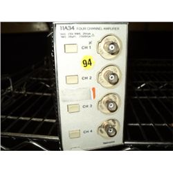 TEK 11A34 4-Channel Amp. Plug in.