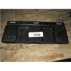 Foot Pedal Control