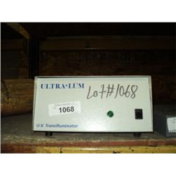 Ultra-Lum U.V. Transillummator (print sequence:) 24248