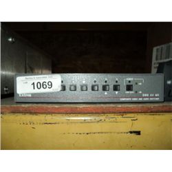 Extron Composite Video & Audio Switcher
