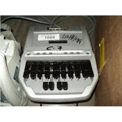 Stenograph (print sequence:) 750175