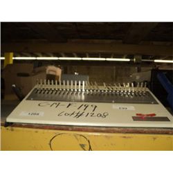 GBC Binder (print sequence:) F199