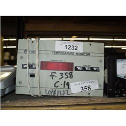 Varian Temperature Monitor (print sequence:) F358