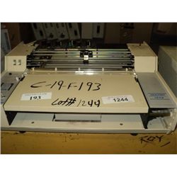 Soltec 1242 Graph Meter (print sequence:) F193