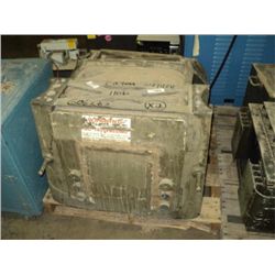 Pallet: Military Generators 606lbs. (print sequence:) 1106