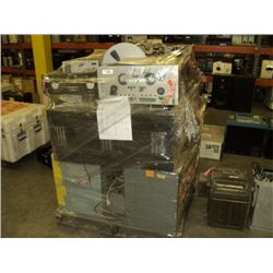 Pallet: Misc. Electronics 1662lbs. 19)1098 11)1096 (print sequence:) 7)1102