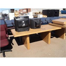 Conference Table with TV's