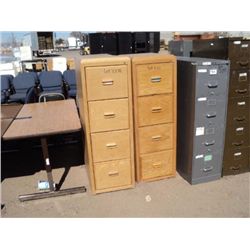 Wood Filing Cabinet