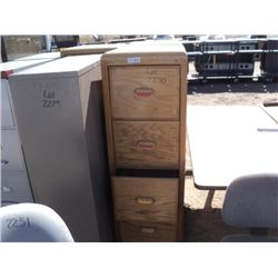 Wood Filing Cabinet