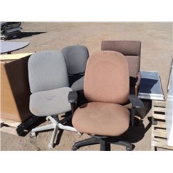 Lot: Office Chairs (print sequence:) 1066