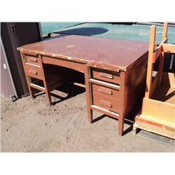 Wood Desk (print sequence:) 1090