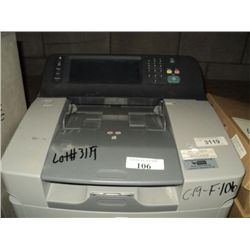 HP Digital Sender 9250C Printer (print sequence:) F106