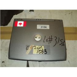 Dell Lalitude P-3 Laptop (print sequence:) 1083