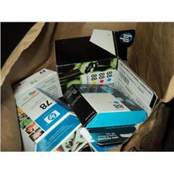 Bag: HP Ink Cartridges