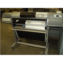 HP Design Jet 5000 PS Plotter (print sequence:) F123