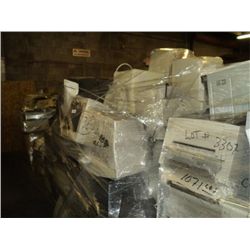 Pallet: CRT Monitors  1299lbs. 8)1080 2)1074 3)1075 5)1073  4)1076 11)1052 (print sequence:) 3)1077