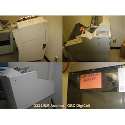 GBC DigiCoil Coil Inserter RESERVE PRICE - $ 5,000.00  The machine is located at the Basic Medical S