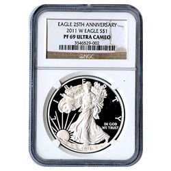 Certified Proof Silver Eagle PF69 2011