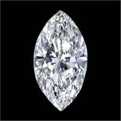 EGL CERT 0.71 CTW MARQUISE DIAMOND F/SI2