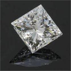 EGL CERT 1.0 CTW PRINCESS CUT DIAMOND E/SI2