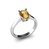 Image 1 : Genuine 1.25 ctw Citrine Ring 14k W/Y Gold