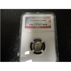 2003-S SILVER DIME NGC PF69 ULTRA CAM