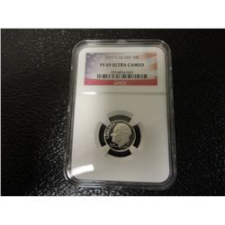 2010-S SILVER DIME NGC PF69 ULTRA CAM