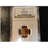 Image 1 : 1948 LINCOLN CENT NGC MS-66 RD