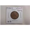 1936D VF Wheat Cent