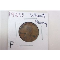 1929S F Wheat Cent