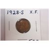 1928S XF Wheat Cent
