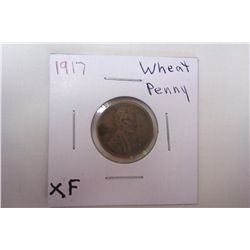 1917 XF Wheat Cent