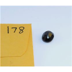 Dark Sapphire 3.7 carat - Cut & Faceted  **Nice Stone**