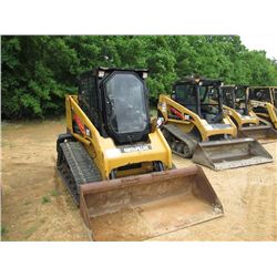 CAT 247B SERIES III SKID STEER LOADER, S/N TSL00514, (11 YR) GP BUCKET, TRACK TYPE, ECAB W/AIR, REAR