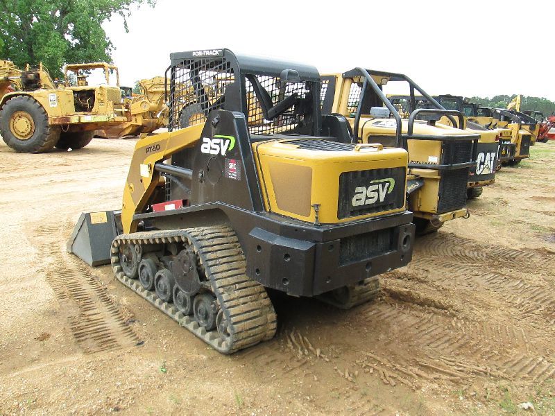 Asv Pt50 Rear Ripper ASV PT50 SKID STEER LOADER, S/N PTC02886, GP BUCKET, TRACK TYPE, CANOPY ...