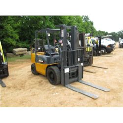 CAT DP30 FORKLIFT, S/N 7BM01947, CANOPY, METER READING 1,883 HRS