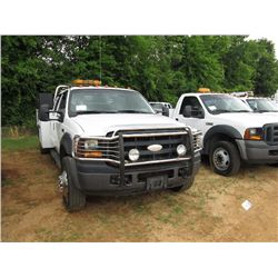 2006 FORD F550 S/A SERVICE TRUCK, S/N 1FDAW57P56EC15867, POWERSTROKE DIESEL ENG, A/T, A/C, P/S, TOOL