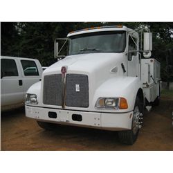 2006 KENWORTH T300 S/A SERVICE TRUCK, S/N 2NKMHD7X86M124593, CUMMINS ISC 300 DIESEL ENG, 10 SPD TRAN