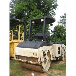 INGERSOLL-RAND DD70D TANDEM ROLLER, S/N 189582, 56" (06 YR) TANDEM DRUMS, WATER SYSTEM, CANOPY, METE