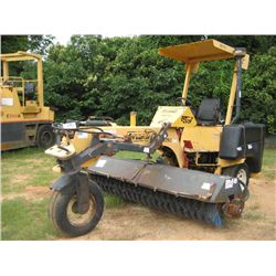 TERRAMITE TSS38 BROOM, S/N 22TS0207, 7' BROOM, WATER SYSTEM, CANOPY, METER READING 1,414 HRS