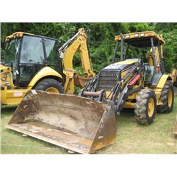 CAT 420D IT 4X4 LOADER BACKHOE, S/N BLN06242, (03 YR) FORKS, GP BUCKET, 24" HOE BUCKET, METER READIN