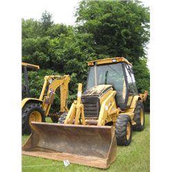 CAT 416C 4X4 LOADER BACKHOE, S/N 4ZN08665, (98 YR) GP BUCKET, 24" HOE BUCKET, ECAB W/AIR, METER READ