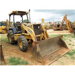 JOHN DEERE 310SE 4X4 LOADER BACKHOE, S/N 885065, (2000 YR), 4N1 BUCKET, 36" HOE BUCKET, CANOPY