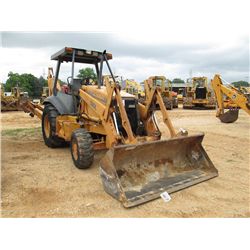 CASE 580L SERIES II 4X4 LOADER BACKHOE, S/N JJG0243212, (99 YR) GP BUCKET, 24" HOE BUCKET, CANOPY, M