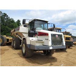 TEREX TA30 ARTICULATED DUMP, S/N A7991578, 30T CAP, 6X6, RETARDER, ECAB W/AIR, TAILGATE, 23.5-25 TIR