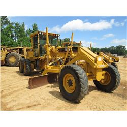 CAT 140H MOTOR GRADER, S/N 2ZK01453, 14' HYD MOLDBOARD W/TIP CONTROL, SCARIFIER, ECAB W/AIR, 14.00-2