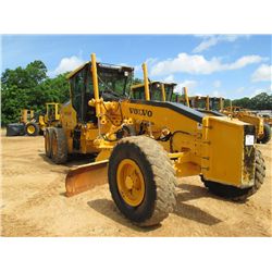 VOLVO G930 MOTOR GRADER, S/N 41436 (08 YR) 14' HYD MOLDBOARD W/TIP CONTROL, REAR RIPPER, PUSH BLOCK,