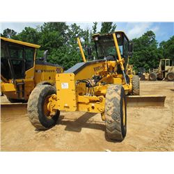 VOLVO G930 MOTOR GRADER, S/N 42725 (08 YR) 14' HYD MOLDBOARD W/TIP CONTROL, ECAB W/AIR, METER READIN