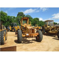 JOHN DEERE 570A MOTOR GRADER, S/N 004341T, 12' HYD MOLDBOARD W/TIP CONTROL, SCARIFIER, ECAB, 15.5-25
