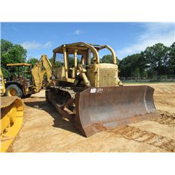 INTERNATIONAL TD20E CRAWLER TRACTOR, S/N N-1220, SEMI-U BLADE W/TILT, 26" SBG, 80,000# CARCO WINCH, 